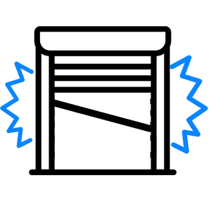 icono persiana ruido