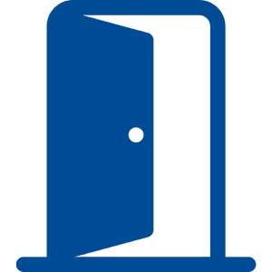 Rejas extensibles o ballesta 3 icono puerta