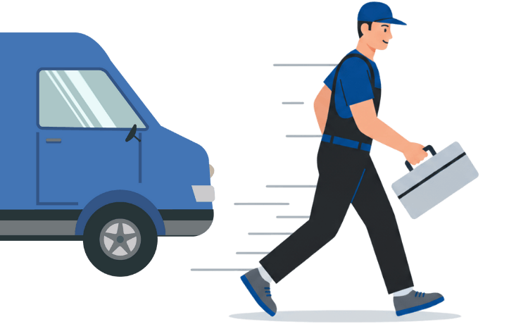 Ilustración técnico de urgencias ilustracion servicio urgencias