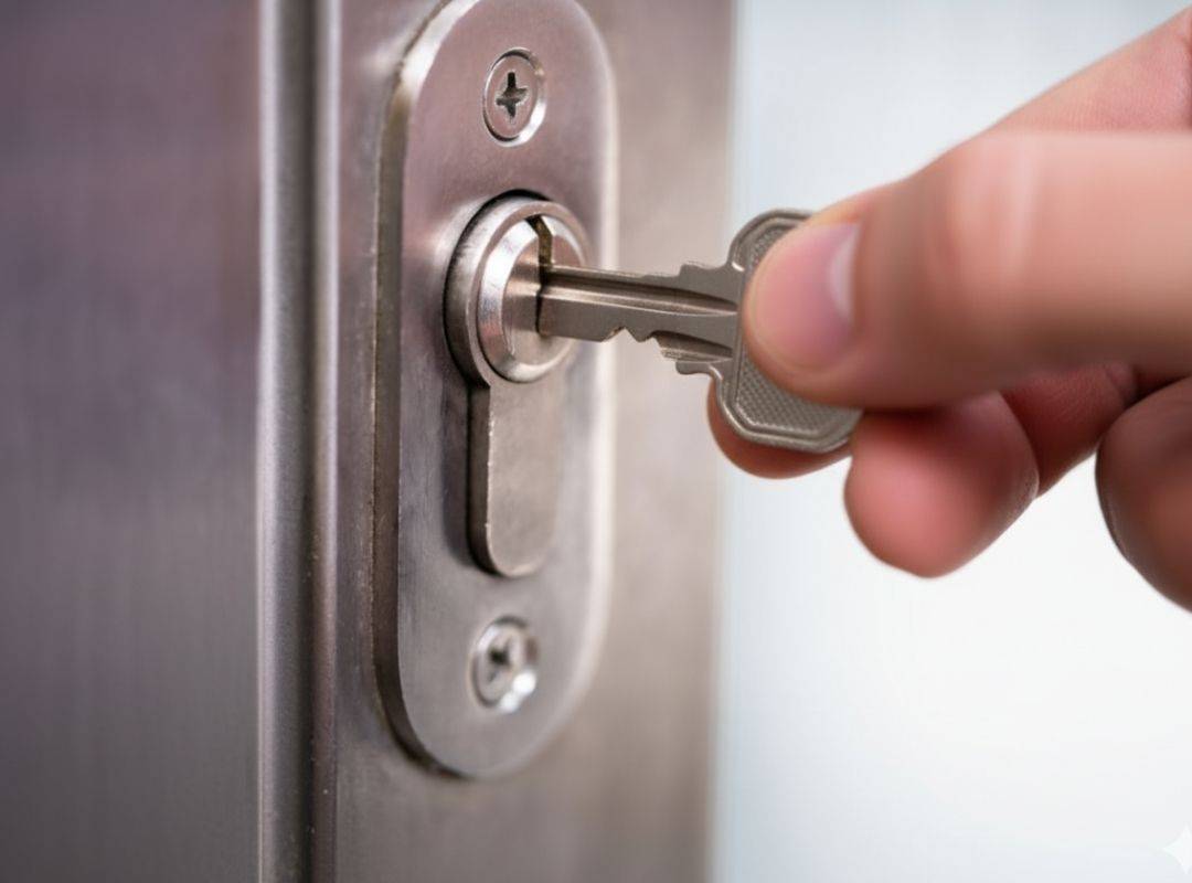 Rejas extensibles o ballesta 7 imagen cerradura llave