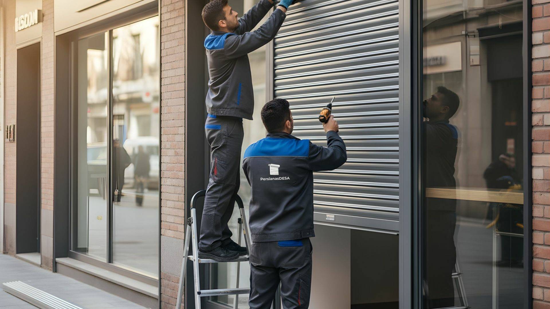 Instalación de persianas metálicas en Barcelona